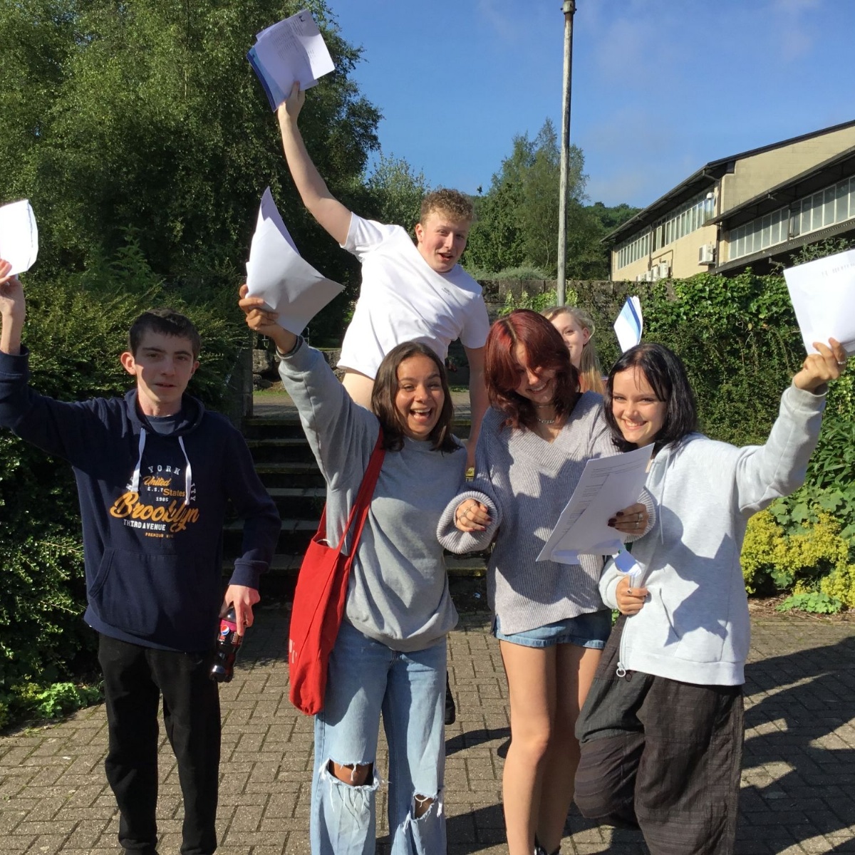 Buxton Community School All the hard work pays off!